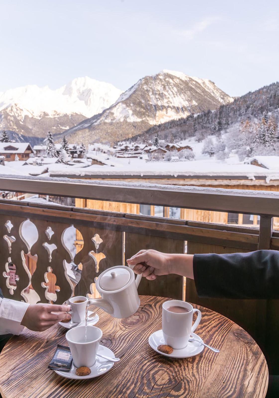 Hotel Les Peupliers Courchevel Zewnętrze zdjęcie