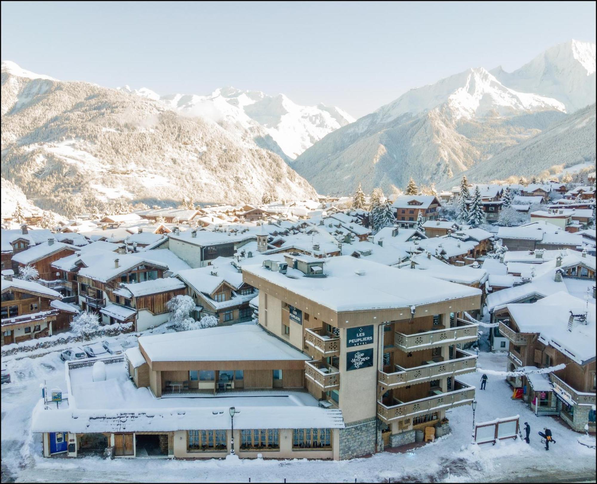 Hotel Les Peupliers Courchevel Zewnętrze zdjęcie